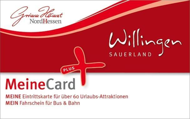 Haus Alexandra Inkl Meinecard Plus Willingen  Exterior foto